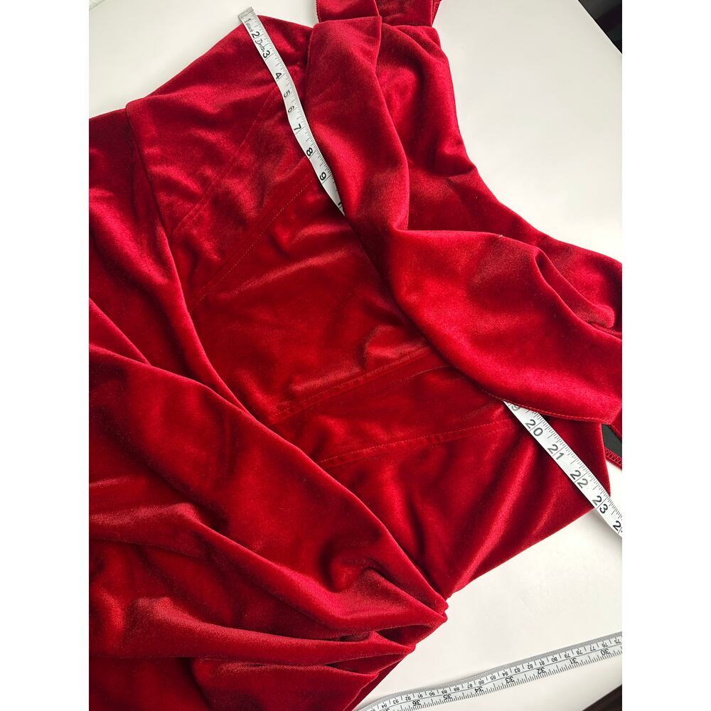 NWT Asos Design Curve Size 20 Drape Bardot Corset… - image 8